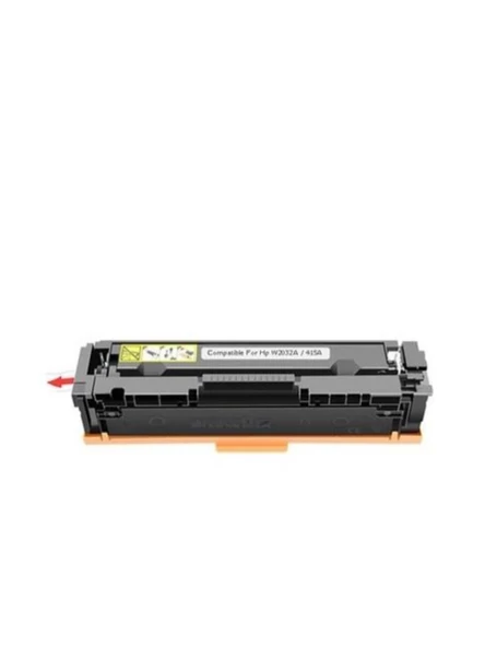 Safir Toner Hp 415A-W2032A LaserJet Managed E45028d - E47528f Sarı 2.400 Syf Çipsiz Muadil Toner - 2