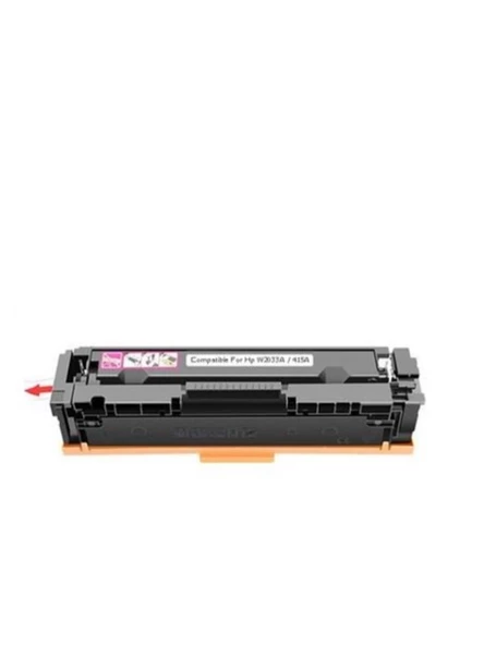 Safir Toner Hp 415A-W2033A LaserJet Enterprise MFP M480f Kırmızı 2.400 Syf Çipsiz Muadil Toner - 2