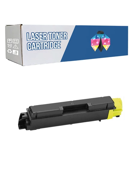 Safir Toner  Kyocera TK-580  Sarı  3.500 Syf Muadil Toner