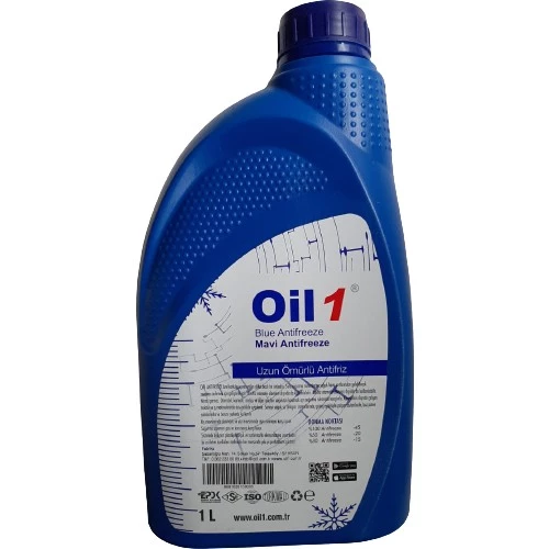 Oil 1 Snow Mavi Antifiriz -45 Derece (1 Litre) - 2