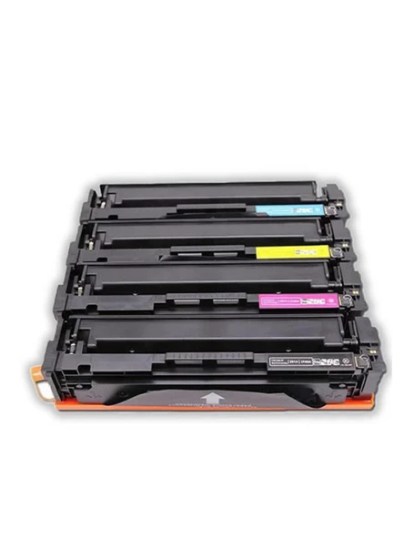 Safir Toner Hp 128A-CE320A LaserJet CM1415fn CMYK 1 Set Muadil Toner - 3
