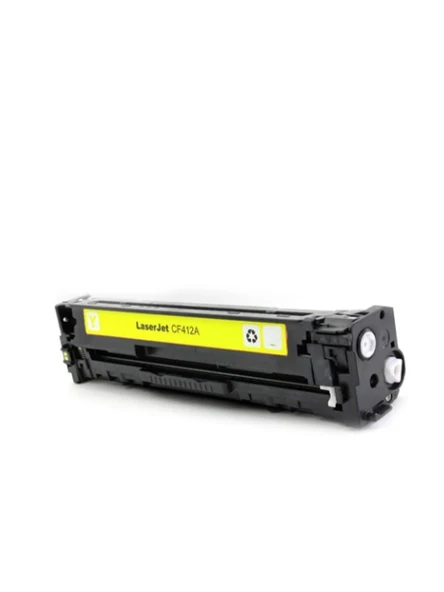Safir Toner Hp Color  Pro MFP M477fnw 410A-CF412A  2,300 Syf Sarı Muadil Toner - 2