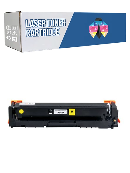 Safir Toner Hp 203A-CF542A  1.300 Syf Sarı Muadil Toner