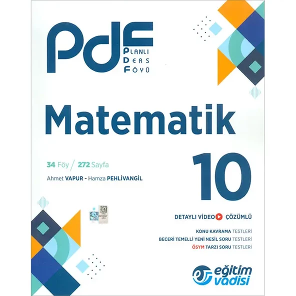 EĞİTİM VADİSİ 10.SINIF MATEMATİK PLANLI DERS FÖYÜ