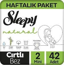 SLEEPY 2 NUMARA 42 Lİ BEBEK BEZİ