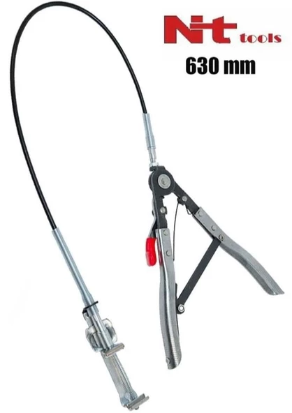 NT Tools Uzun Esnek Boyunlu Hortum Kelepçe Pensesi 630 mm NT7016 - 1