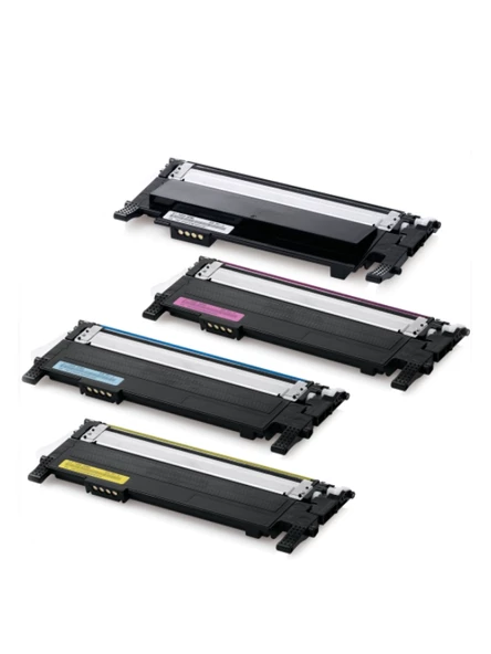 Safir Toner Samsung CLT-K406S CLX-3300 CMYK 1 Set  Muadil Toner - 3
