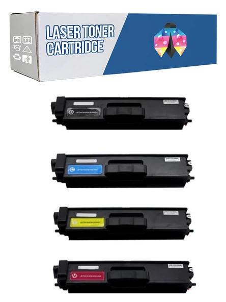 Safir Toner Brother TN-466 MFC-L8690CDW CMYK 1 Set  Muadil Toner
