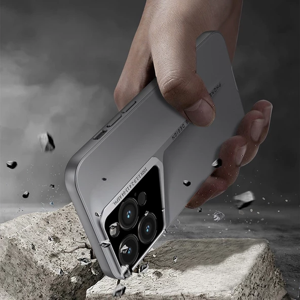 Cbtx iPhone 16 Pro Uyumlu Gkk Blade Ultra-ince Tam Kapsamlı Telefon Kılıfı - 5
