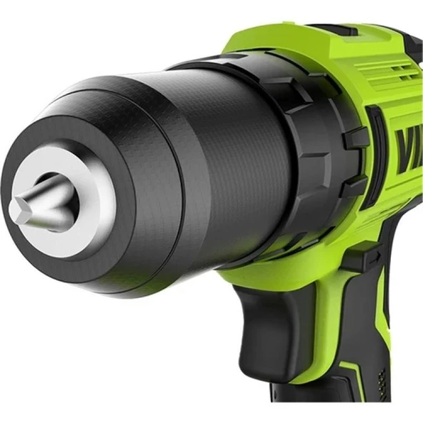 Vido Profesyonel 21V Akülü Darbeli Delme Vidalama 60 Nm. Tork Kömürsüz Motor Çanta + Çift Akü WD040210210 - 3