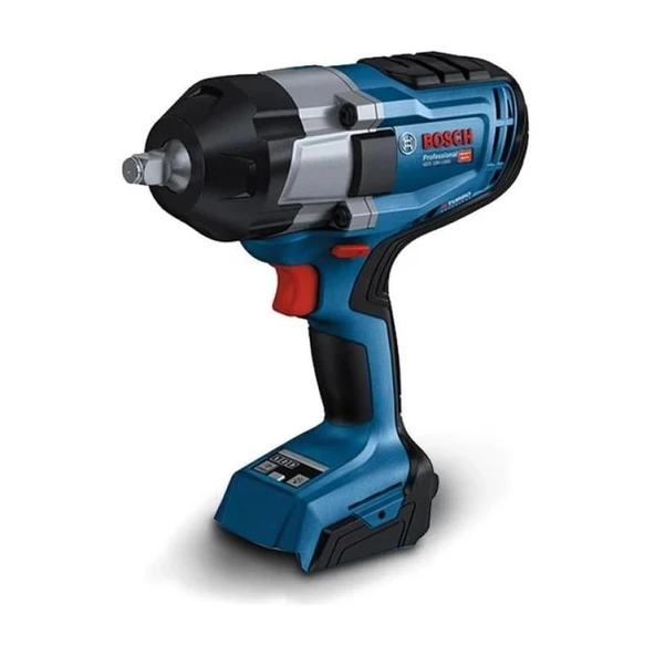 Bosch Profesyonel 18V Akülü Darbeli Somun Sökme AKÜ DAHİL DEĞİLDİR Solo Model 1/2" Kömürsüz Motor GDS18V-1000 - 2