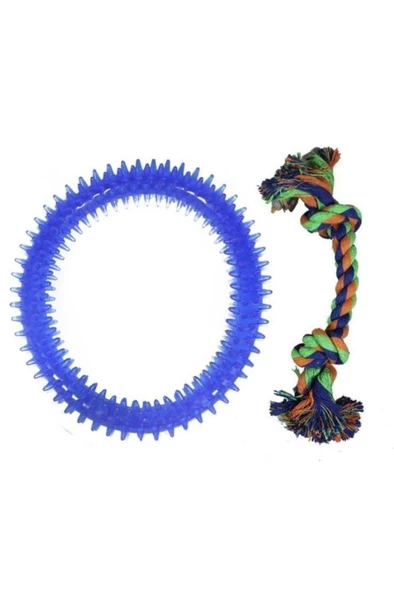 Nanbell DG-017 DİŞ İPİ KÖPEK KEMİRME OYUNCAK 15 cm Çap