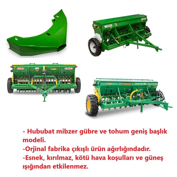 Hububat Mibzer Gübre ve Tohum Geniş Başlık-6 Adet - 2