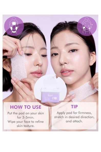 Dermal Retinol Peptit Lifting Pad 12 Adet - Resim 3