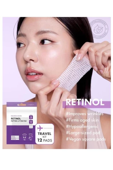 Dermal Retinol Peptit Lifting Pad 12 Adet - Resim 2