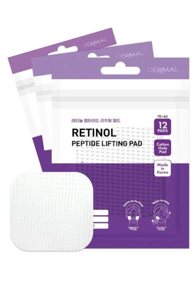 Dermal Retinol Peptit Lifting Pad 12 Adet ürün görseli 1