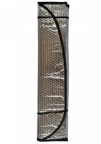 CARUB Oto Güneşlik Ön Cam Standart Boy Nikel Balonlu Vantuzlu  130CM X 60CM - 2