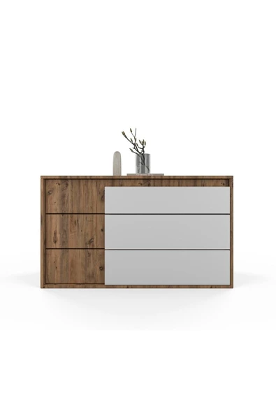 ANZERA Venge Şifonyer 3 Çekmeceli ürün görseli 1