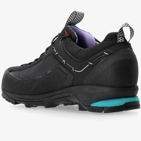 Garmont Italy Dragontail Synth Goretex Heel Lock Yaklaşım Kadın Ayakkabı Black Lake - Resim 2