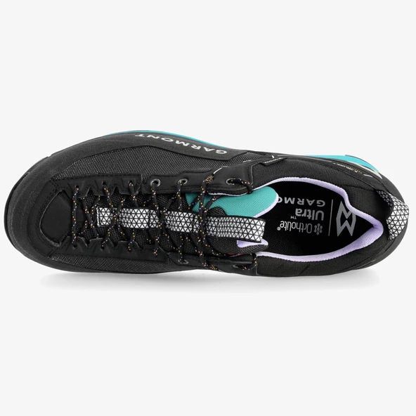 Garmont Italy Dragontail Synth Goretex Heel Lock Yaklaşım Kadın Ayakkabı Black Lake - Resim 3