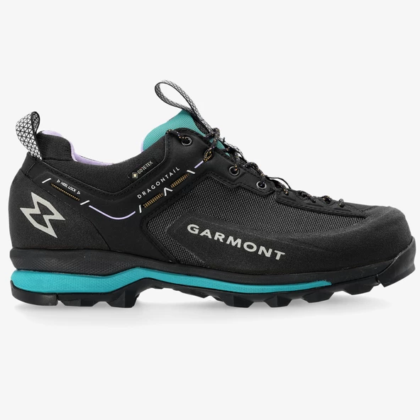 Garmont Italy Dragontail Synth Goretex Heel Lock Yaklaşım Kadın Ayakkabı Black Lake - Resim 6
