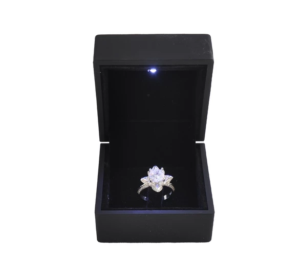 925 Ayar Kadın Gümüş (Silver) Yüzük - 1