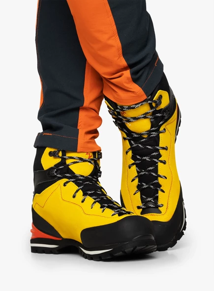 Garmont Italy Ascent Goretex Vibram Taban Bot Yarı Otomatik Krampon Uyumlu Yellow - 8