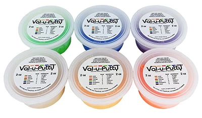 Libor Val-u-Putty Egzersiz Macunu - 6 Parçalı Set - 2 oz: