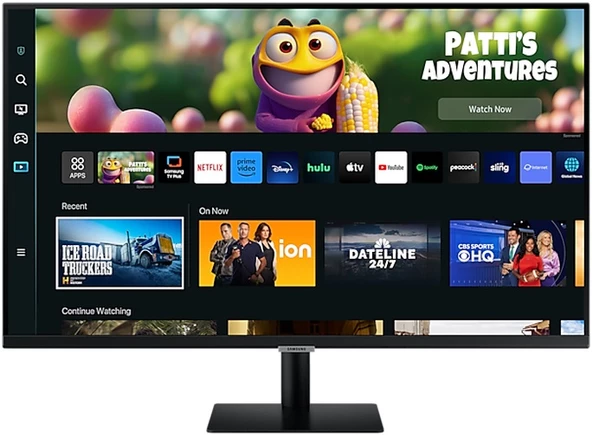 Samsung Odyssey M5 LS27DM500EUXUF 27" 4 MS 60 Hz Full HD VA LED Akıllı Monitör