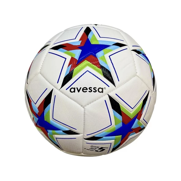 Avessa FT-800 Futbol Topu 4 Astar Beyaz-Mavi