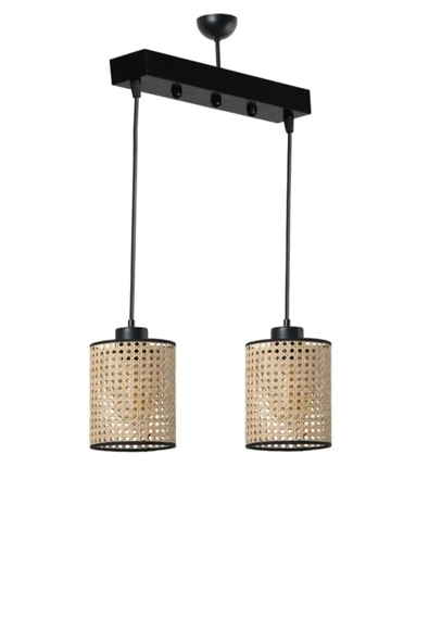 Lumexx April 2 Li Sıralı Rattan Sarkıt