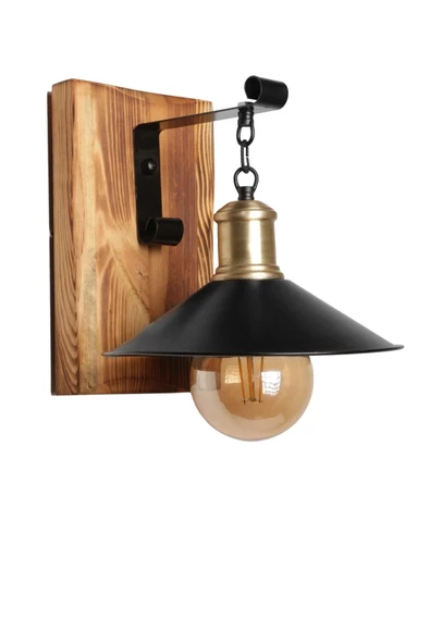 Lumexx Alkım Yanık Metal Başlıklı Aplik - 2