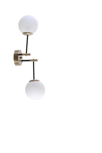 Lumexx Dolunay Eskitme Beyaz Camlı Aplik 2 Li - Resim 2