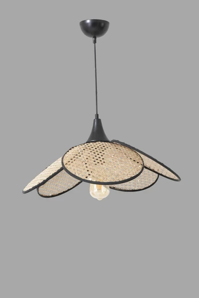 Lumexx Pervane Tekli Rustik Rattan Sarkıt - Resim 3