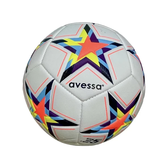 Avessa FT-800 Futbol Topu 4 Astar Beyaz-Turuncu