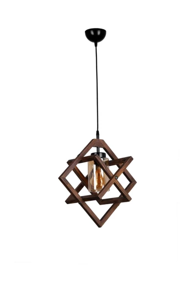 Lumexx Berlin Ahşap Tekli Sarkıt Ceviz ürün görseli