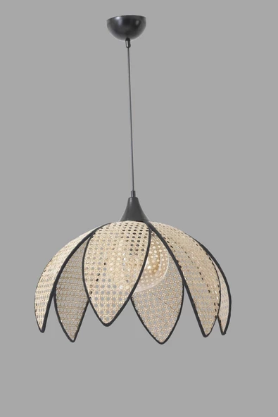 Lumexx Papatya Büyük Tekli Rattan Sarkıt - Resim 2