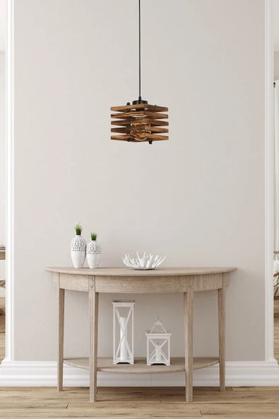 Lumexx Cara Ahşap Yanık Sarkıt - 2