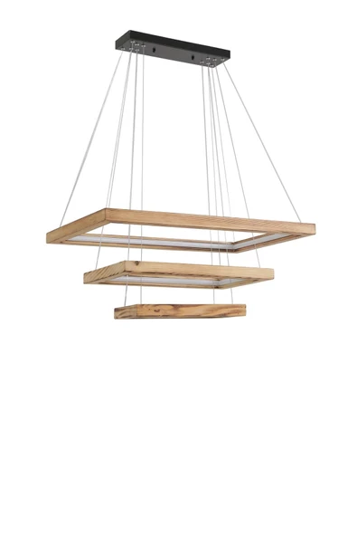 Lumexx Bergama 3 Lü Yanık Ledli Avize 3 Renk - Resim 2