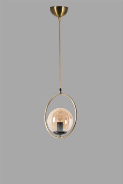 Lumexx Ring Tekli Bal Camlı Eskitme Sarkıt - Resim 2