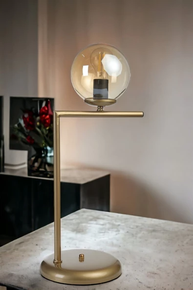 Lumexx ARAZ ESKİTME BAL CAMLI MASA LAMBASI