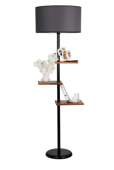 Lumexx Moda Lambader Siyah Silindir Koyu Gri Abjurlu ürün görseli