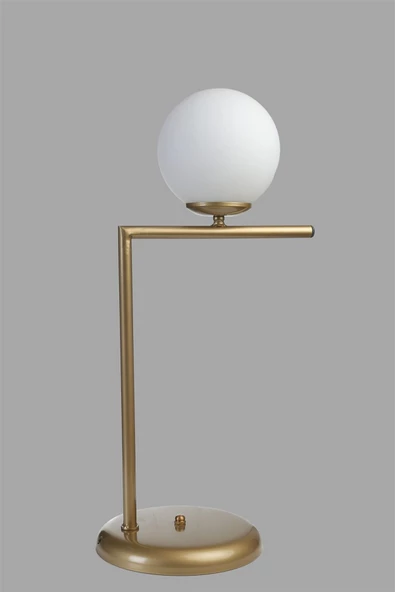 Lumexx ARAZ ESKİTME BEYAZ CAMLI MASA LAMBASI - 3