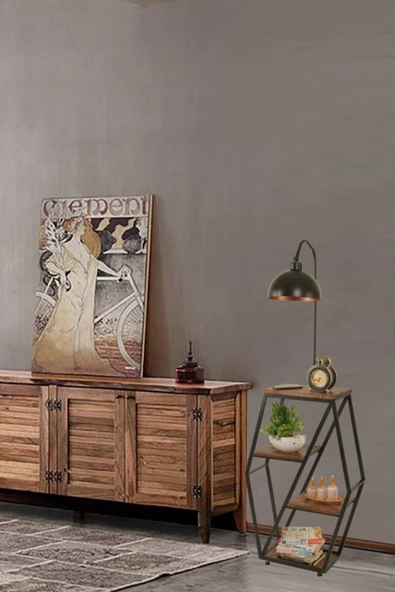 Lumexx Sembol Ceviz Lambader Retro 3 Başlıklı - 3