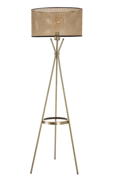 Lumexx Venedik Eskitme Silindir Rattan Abajurlu - 3
