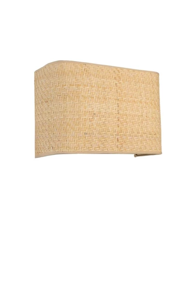 Lumexx HASIR RATTAN ABAJURLU DİKDÖRTGEN APLİK - 1