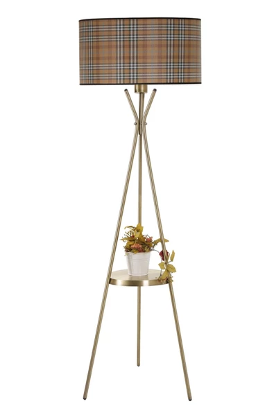 Lumexx Venedik Sehpalı Eskitme Lambader Silindir 02 Abajurlu ürün görseli