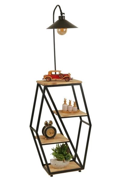 Lumexx Sembol Yanık Lambader Metal Başlıklı - Resim 2