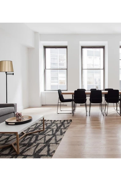 Lumexx Almina Lambader Siyah Ayak Pramit 15-3 Abajurlu - Resim 2