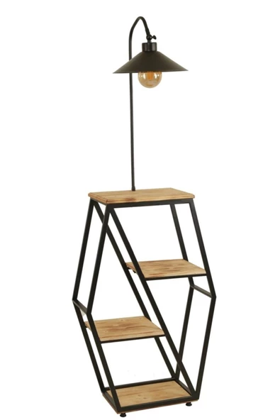 Lumexx Sembol Yanık Lambader Metal Başlıklı - Resim 3